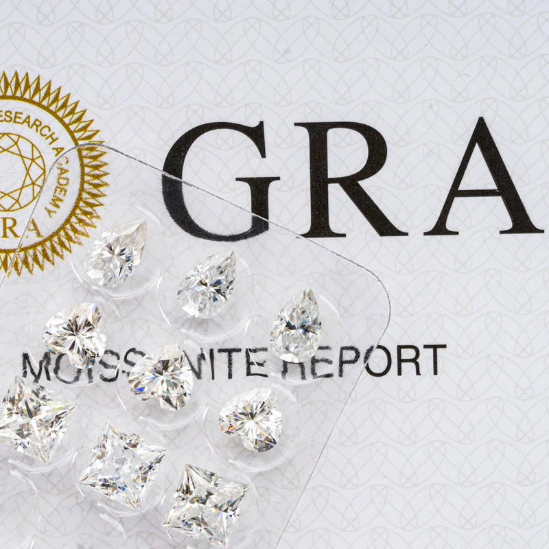 Pear Moissanite Diamond price